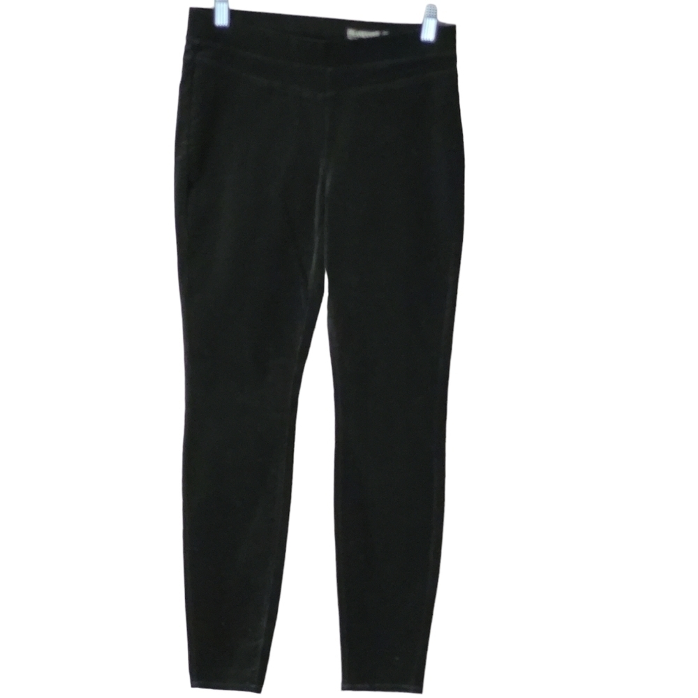 BlankNYC‎ Faux Suede Pull On Leggings Green Size 27